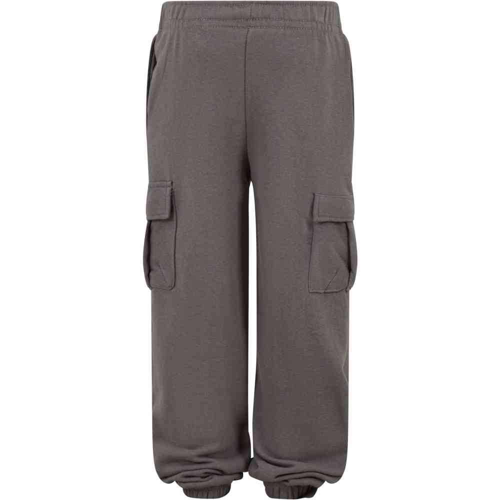 Urban Classics - Light Terry Wide Kinder Cargobroek - Grijs